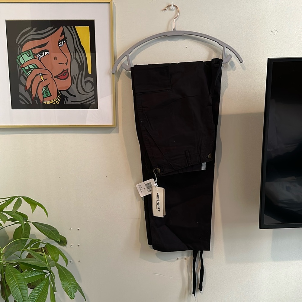 Carhart Work In Progress Cargo Pants Black